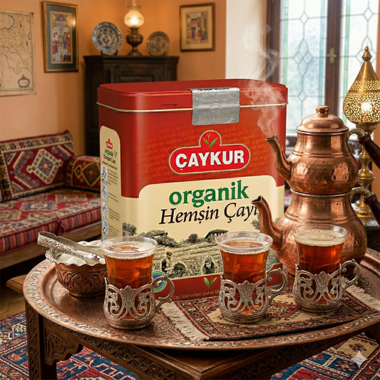 Caykur Çaykur Organik Hemşin Çayı 400 gr Teneke Kutu