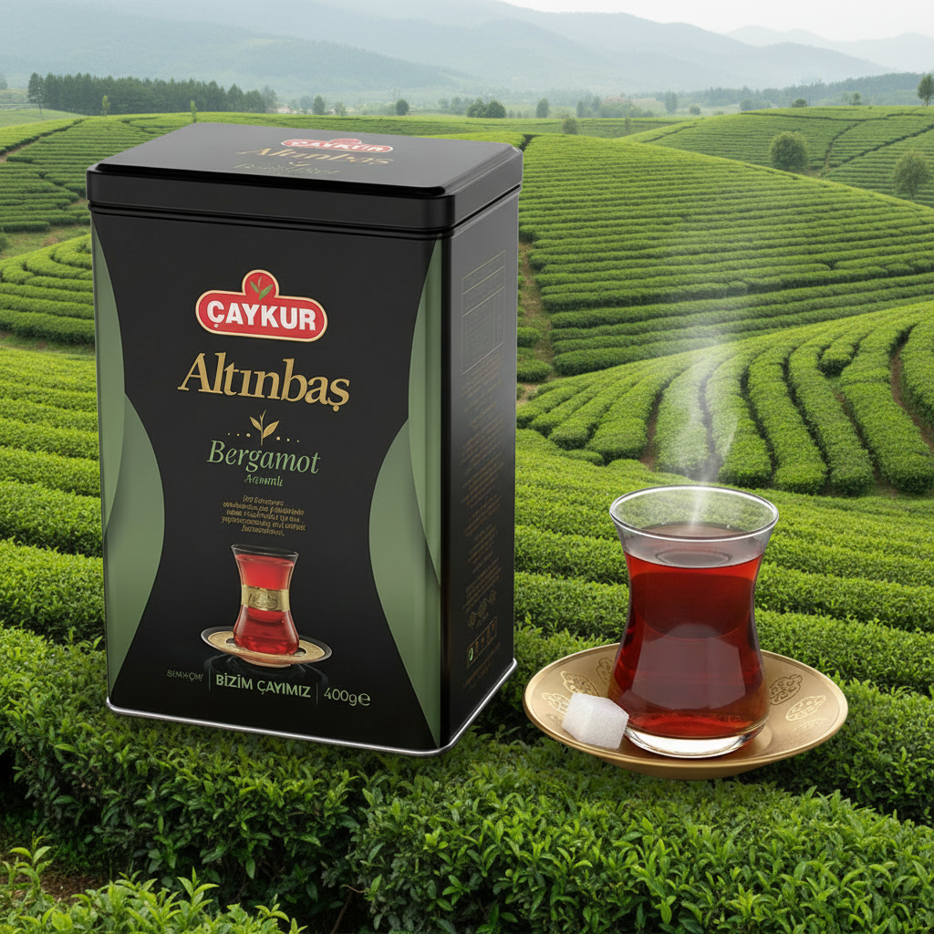 Çaykur Altınbaş Bergamotlu 400gr. (Teneke Kutu)