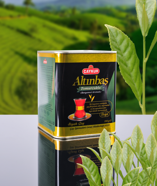 Çaykur Altınbaş Çayı Teneke Kutu (Bergamotlu) 100 gr – Rizeden Çay