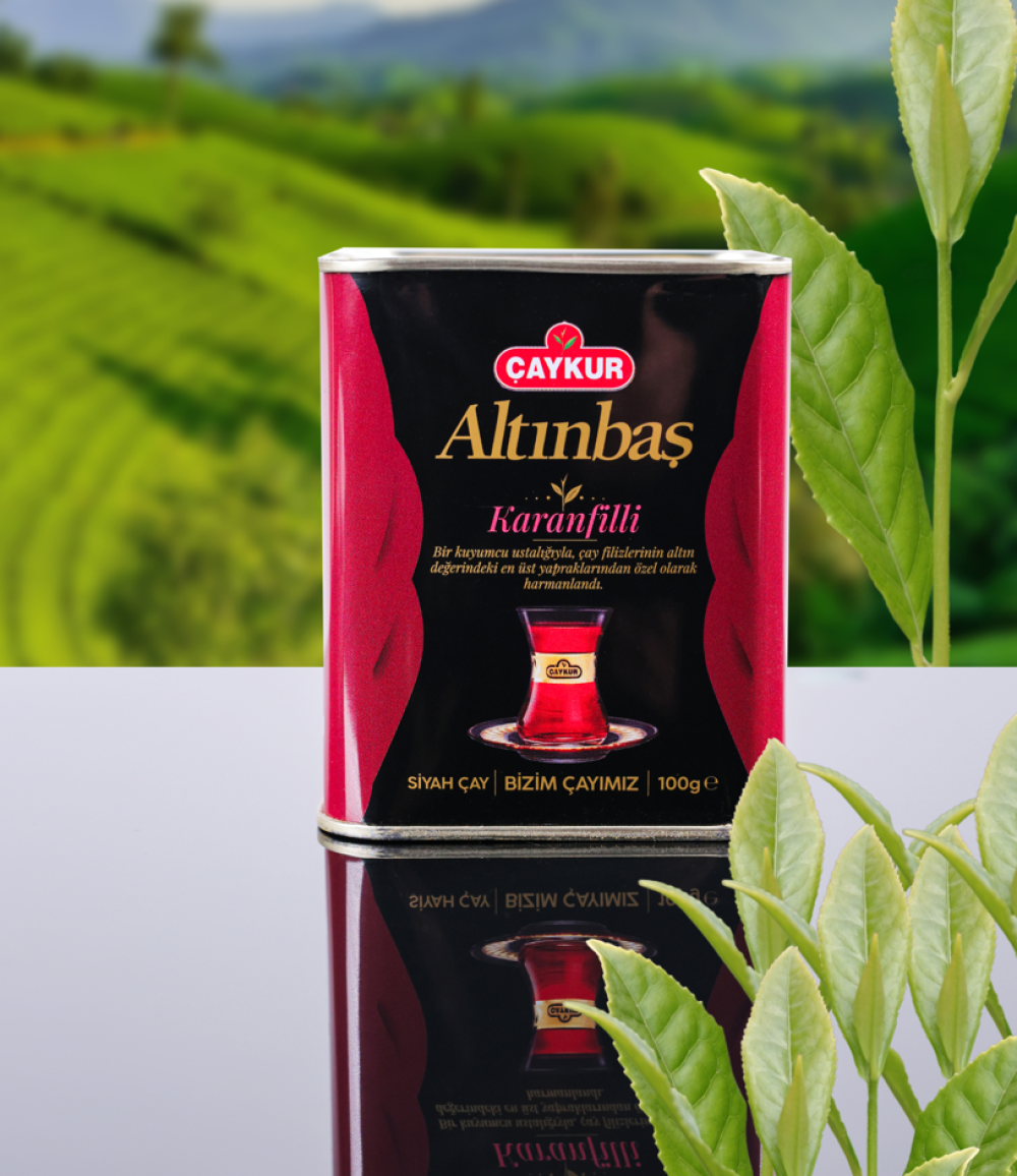 Çaykur Altınbaş Çayı Teneke Kutu (Karanfilli) 100 gr – Rizeden Çay