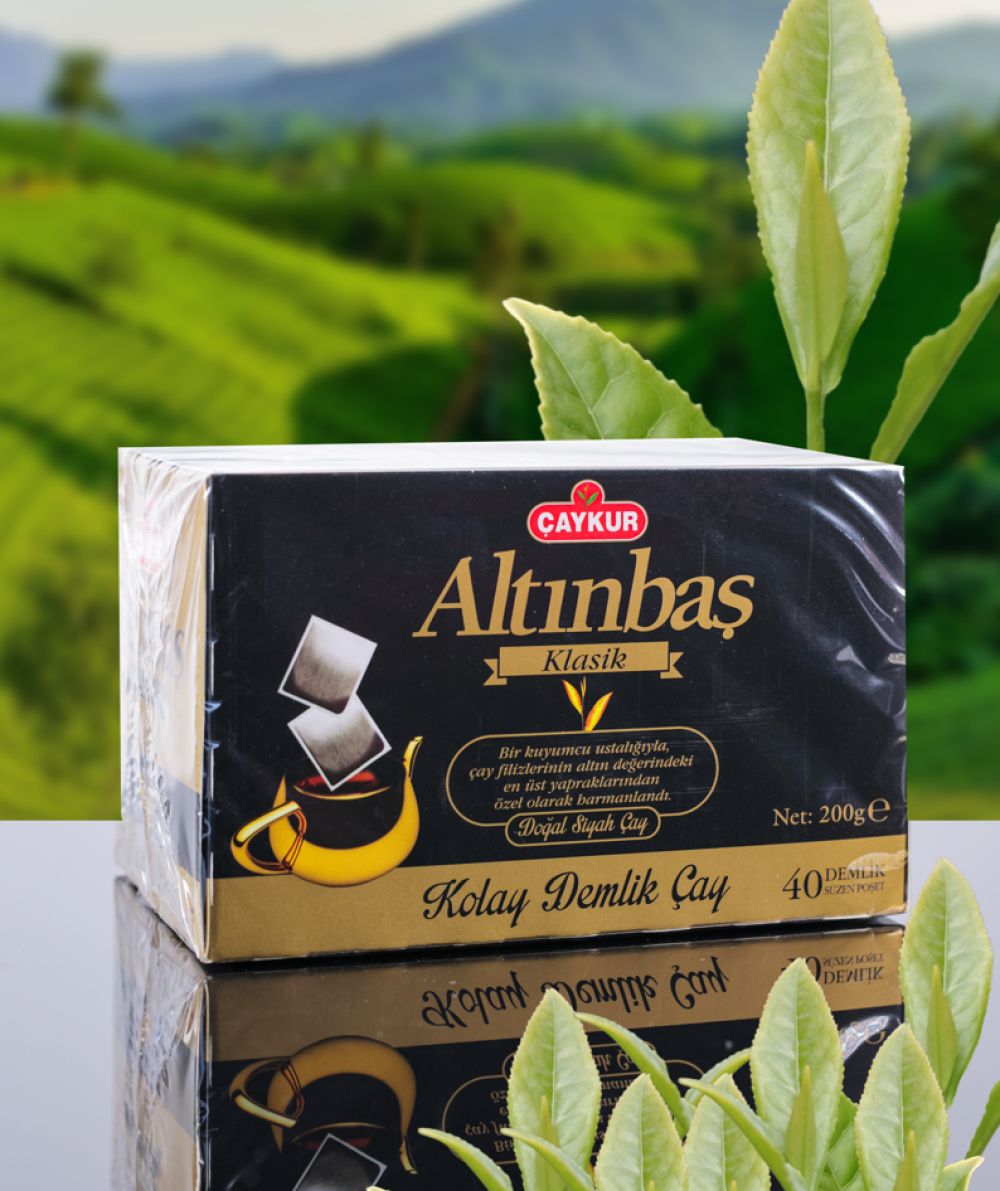 Çaykur Altınbaş Demlik Poşet Çayı (Sade) 200 gr – Rizeden Çay