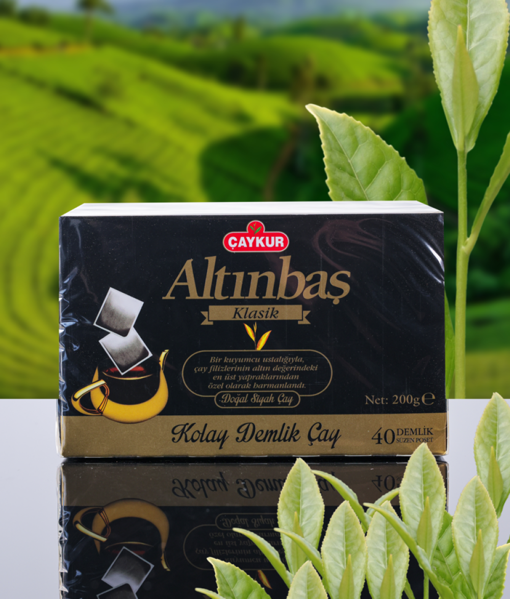 Çaykur Altınbaş Demlik Poşet Çayı (Sade) 200 gr – Rizeden Çay