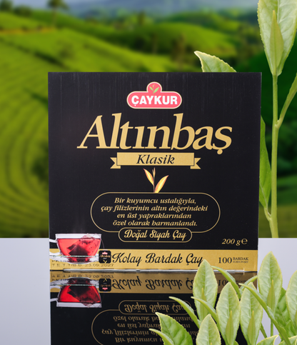 Çaykur Altınbaş Süzen Poşet Çayı (Sade) 200 gr – Rizeden Çay