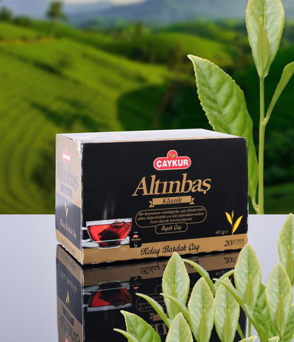 Çaykur Altınbaş Çayı Süzen Poşet Çay (Sade) 40 gr – Rizeden Çay