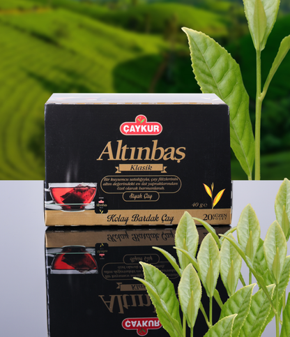 Çaykur Altınbaş Çayı Süzen Poşet Çay (Sade) 40 gr – Rizeden Çay